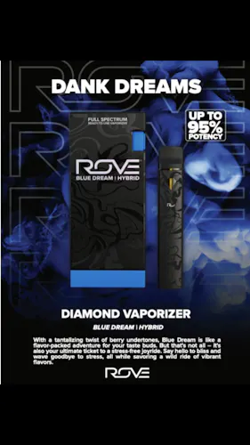Blue Dream | Melted Diamond Live Resin Vaporizer | 1.0g (Ready-To-Use)-1