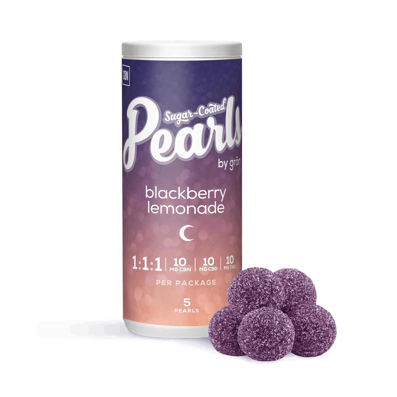 Blackberry Lemonade 1:1:1 CBN/CBD/THC Gummies | High Ties (Alexandria)