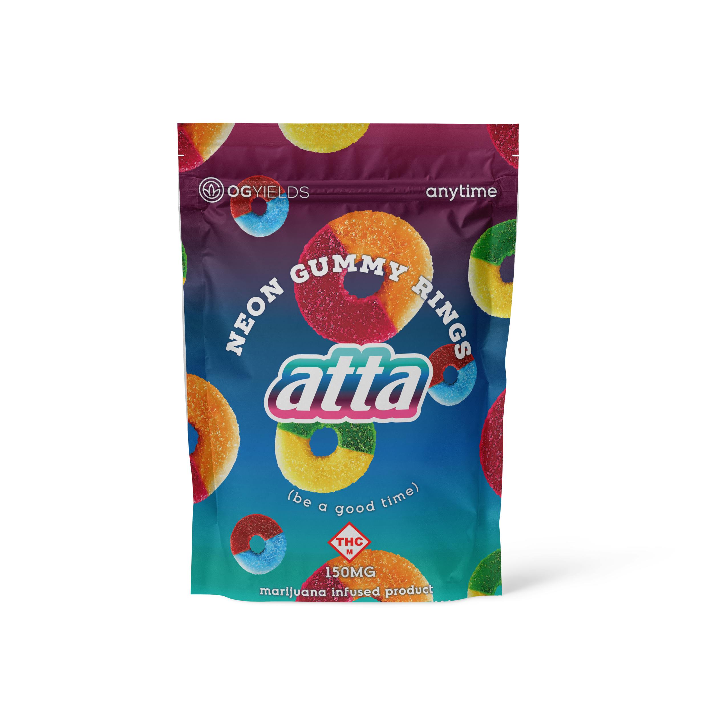 ATTA - GUMMIES - 150MG - 6PK - NEON - HYBRID