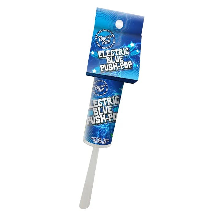 Pressure Pack - 3.5g Prepack - Electric Blue Push Pop