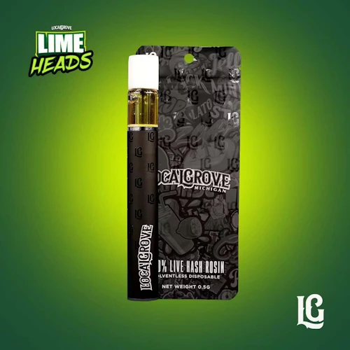 Local Grove - .5g Hash Rosin Disposable - Lime Heads