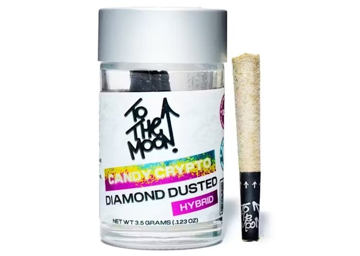 Photo of To The Moon Candy Crypto Diamond Infused 5PK Pre-Roll