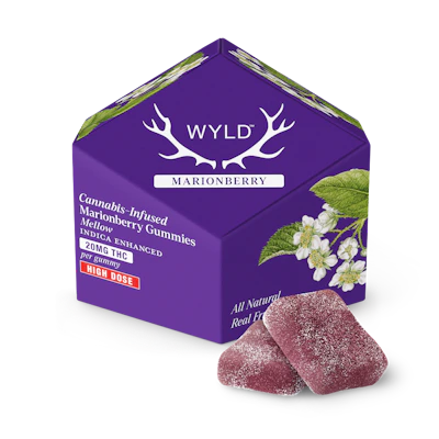 WYLD - 200mg Gummies - Marionberry - EDIBLES by Wyld at King of Budz