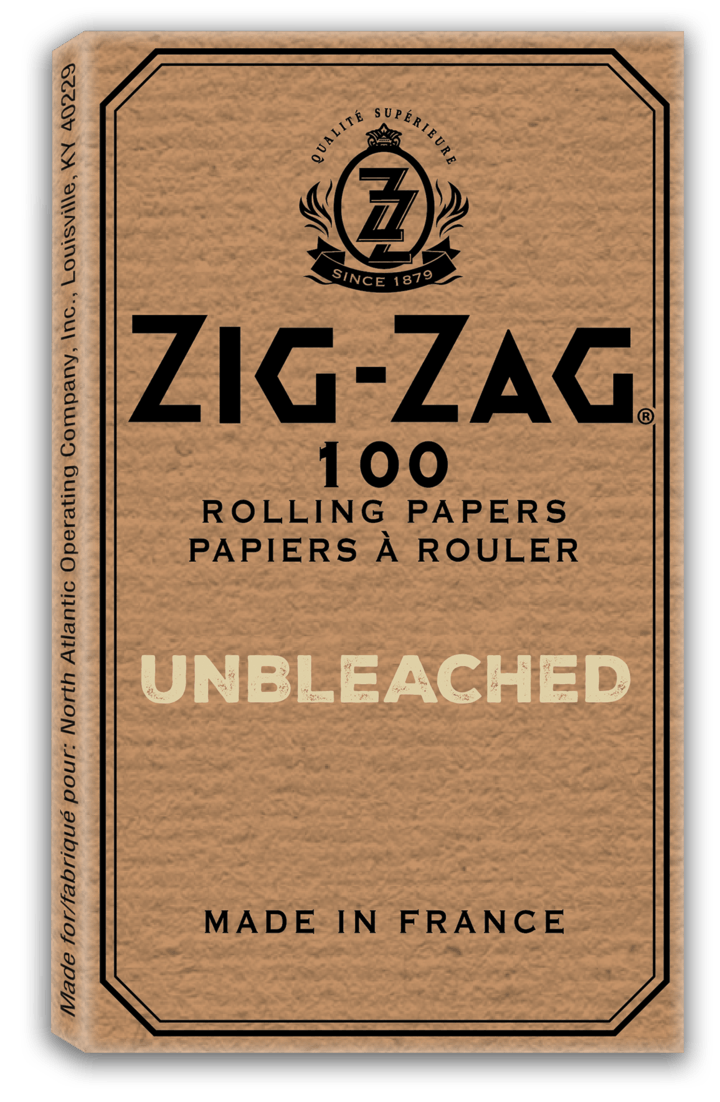 Zig zag - rolling papers - single wide - unbleached