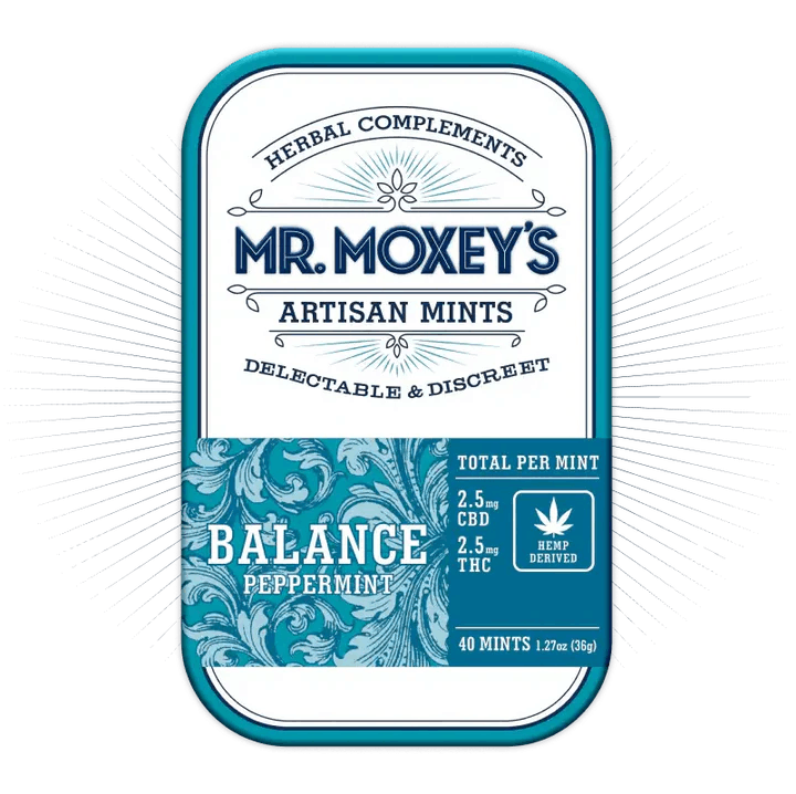 PEPPERMINT MINTS (1:1 THC:CBD BALANCE)