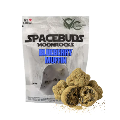Spacebuds - 4g Moon Rocks - Blueberry Muffin - FLOWER by Spacebuds at King of Budz