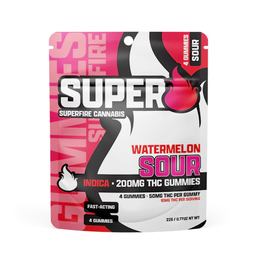 Superfire - 200mg Gummies - Sour Watermelon