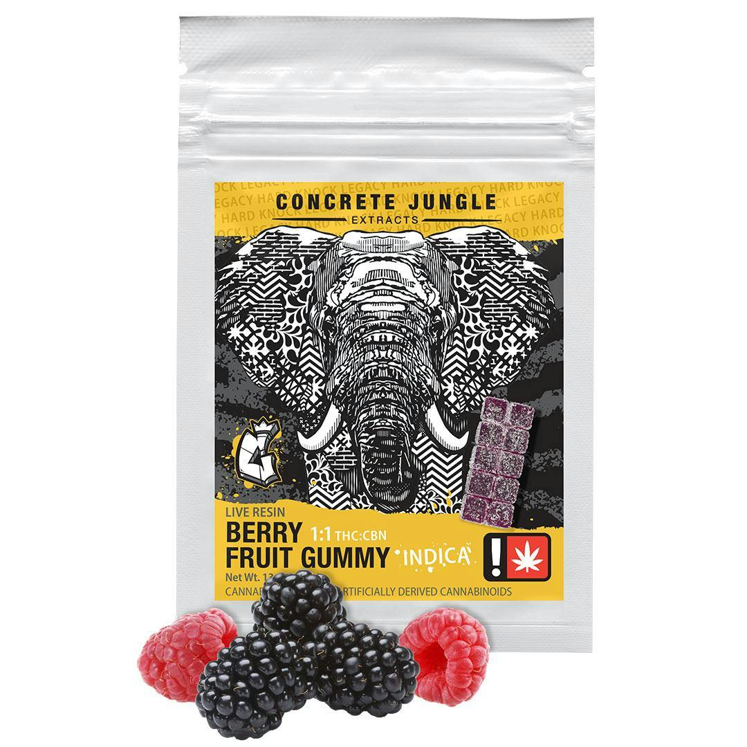 Concrete Jungle | THC:CBN Berry Gummy