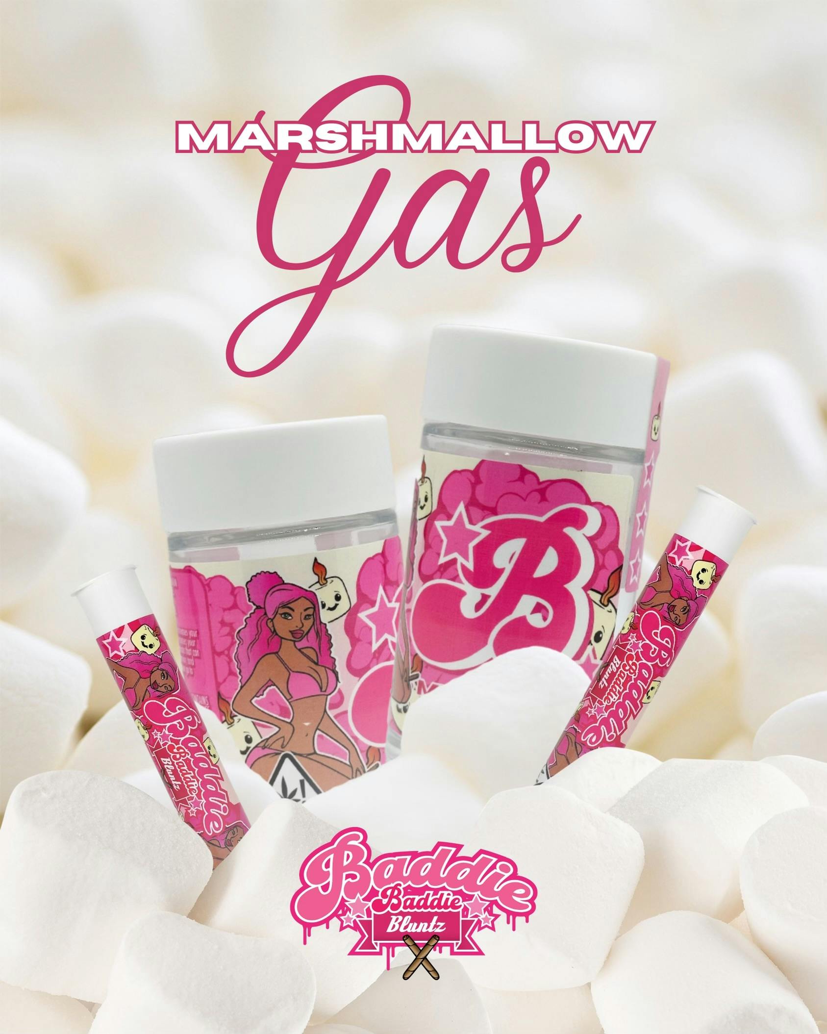 Buy NATALIE NUNN/BADDIE BADDIE MARSHMALLOW GAS - BADDIE BLUNTZ ...