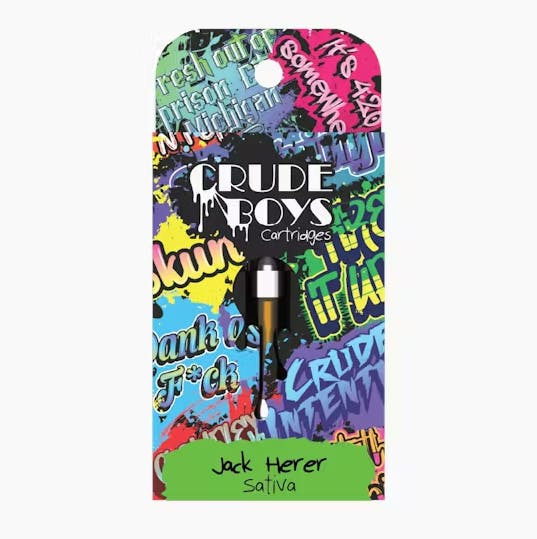 CRUDE BOYS | JACK HERER | CART SATIVA