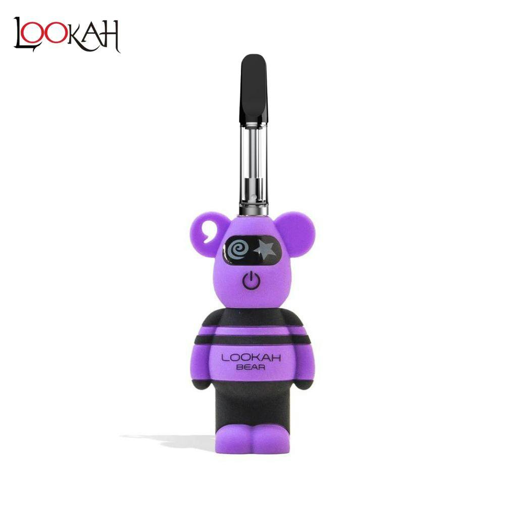 Lookah Lookah | Bear 510 Thread Battery | Purple TieDye