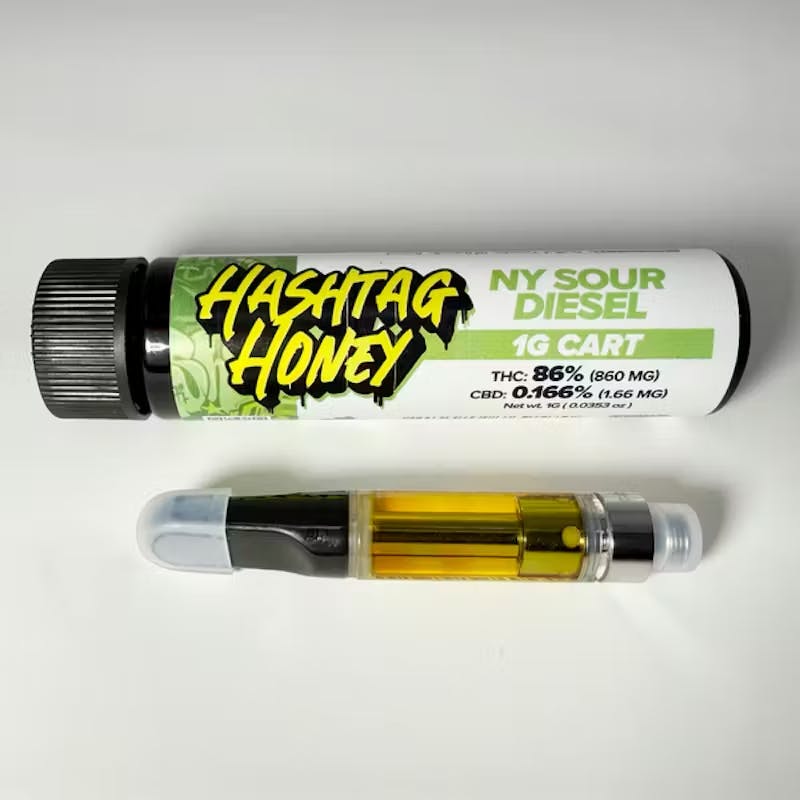 Hashtag Honey | NY Sour Diesel | 510 Cart | 1g