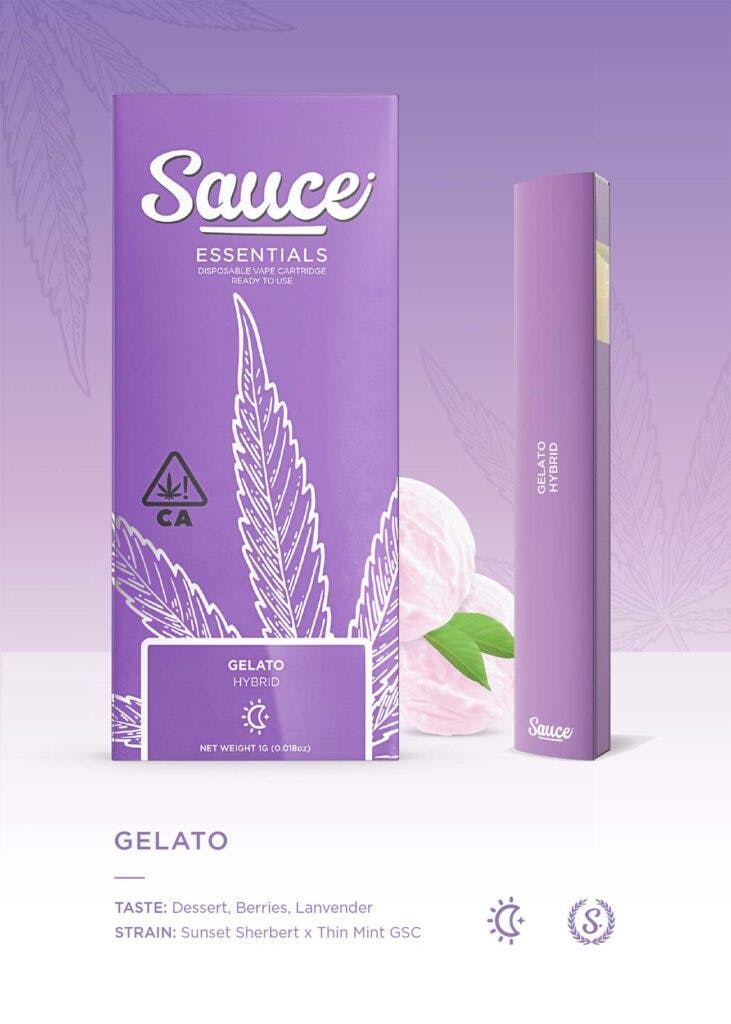 Product: Sauce | Gelato Essentials Disposable/Rechargeable All-In-One | 1g