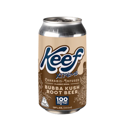Keef - 100mg Soda - Bubba Kush Root Beer Xtreme