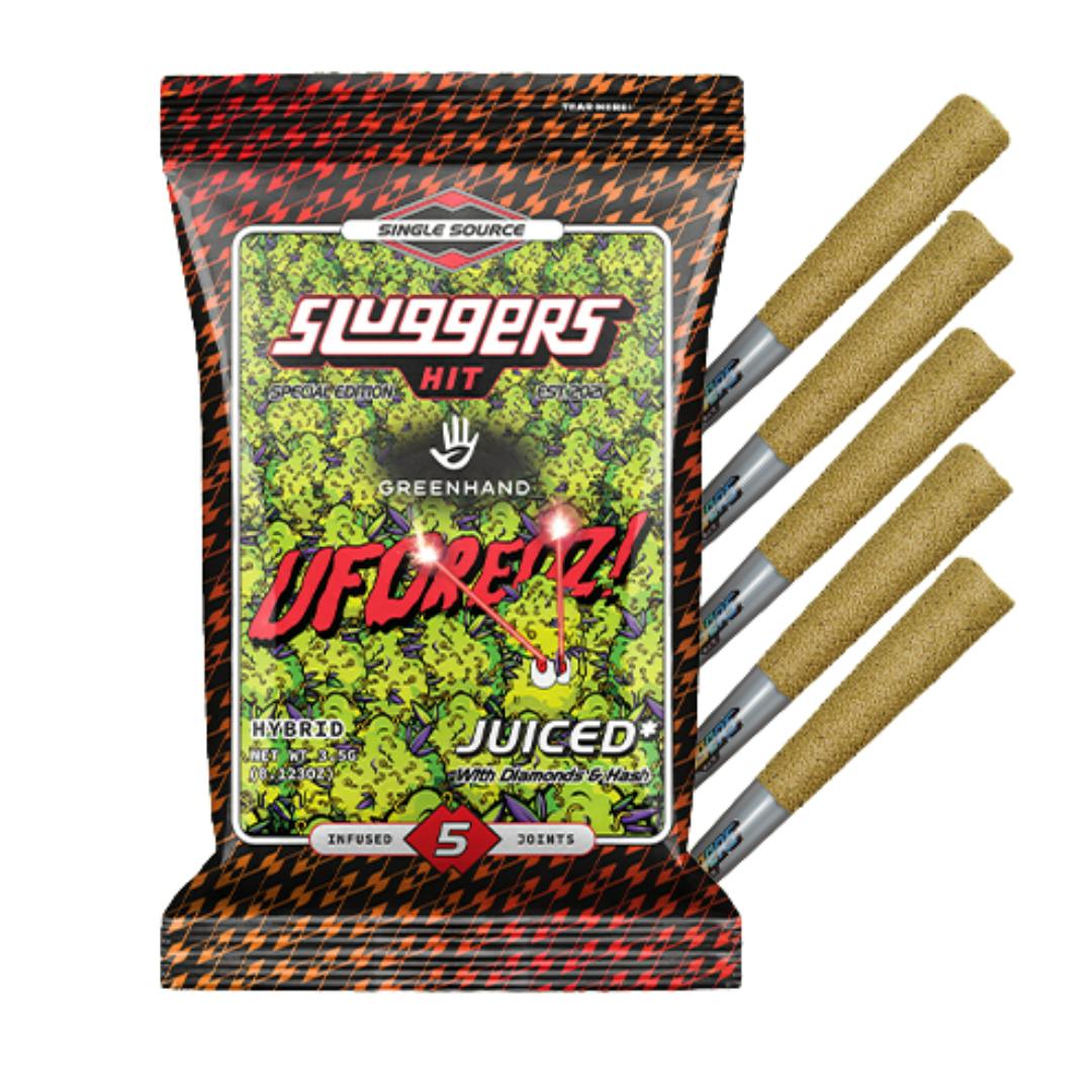 UFOREOZ DIAMONDS & HASH INFUSED 5PK PREROLLS