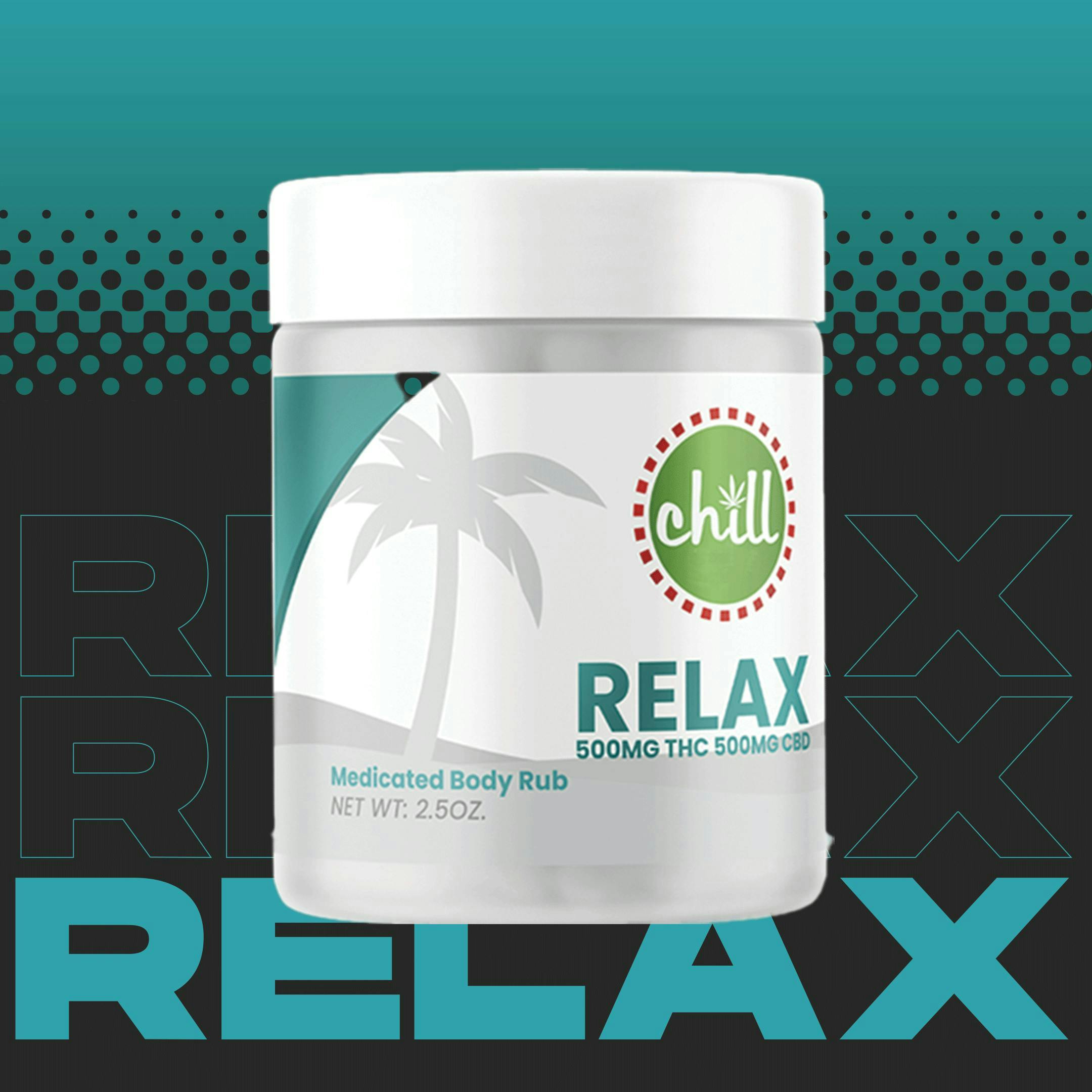 Chill Medicated Chill Topical Relax - CastleLeaf Cannabis