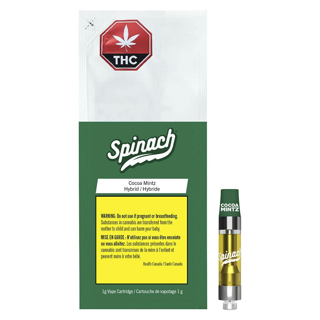 Spinach - cocoa mintz 510 cart