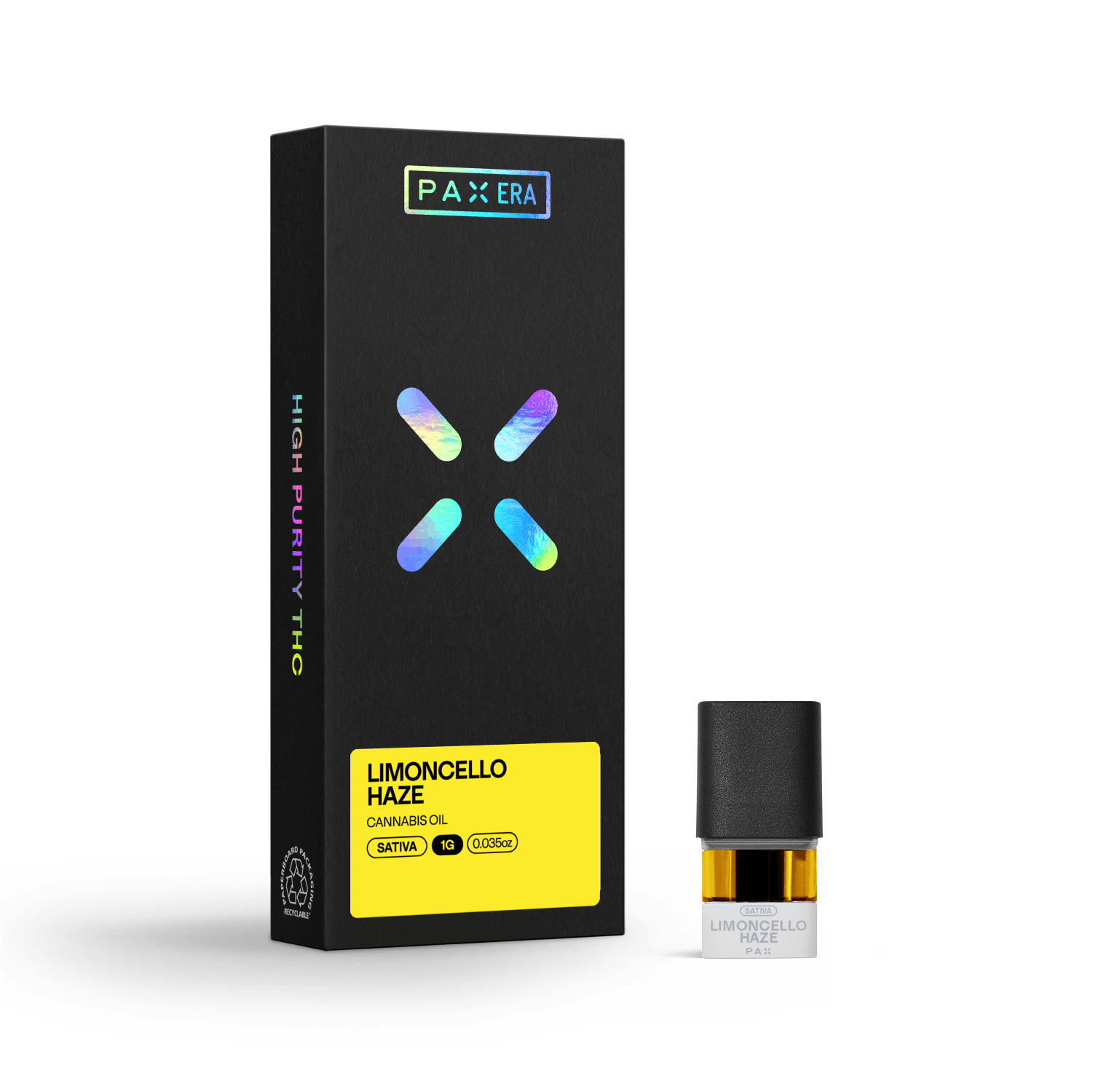 Photo of PAX High Purity THC | Limoncello Haze | 1g Pod