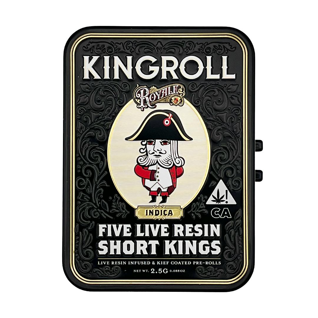 PAPAYA 5PK LIVE RESIN AND KIEF SHORT KINGS PREROLLS-0