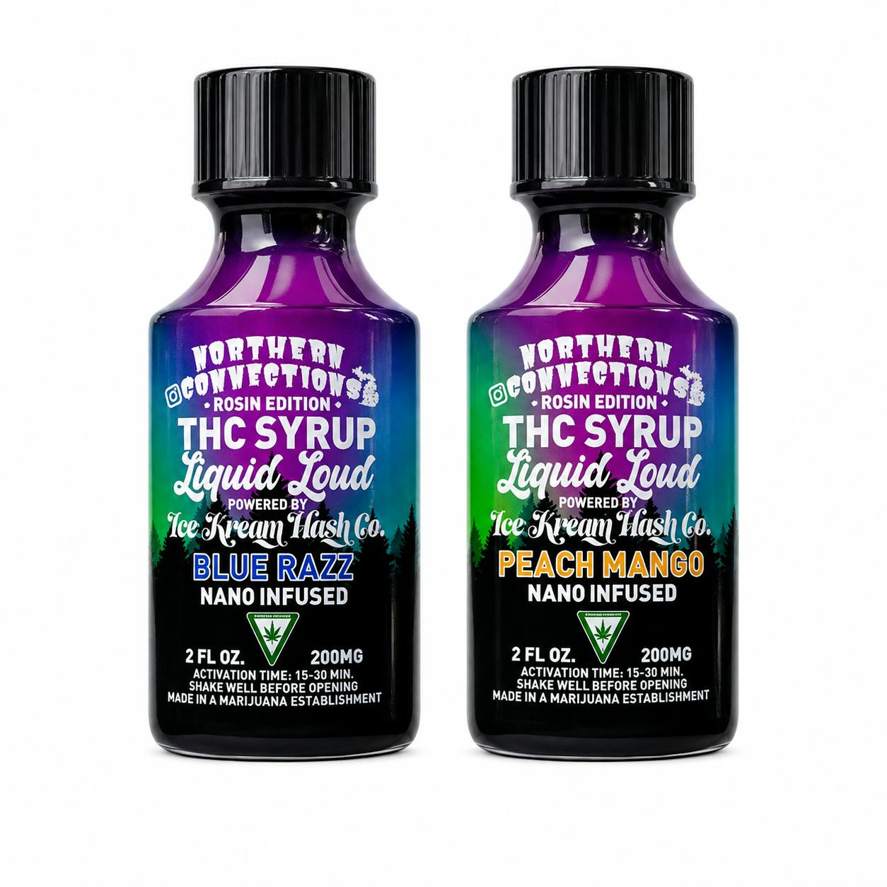 Liquid Loud x Ice Kream Hash - 200mg Rosin Syrup - Blue Razz