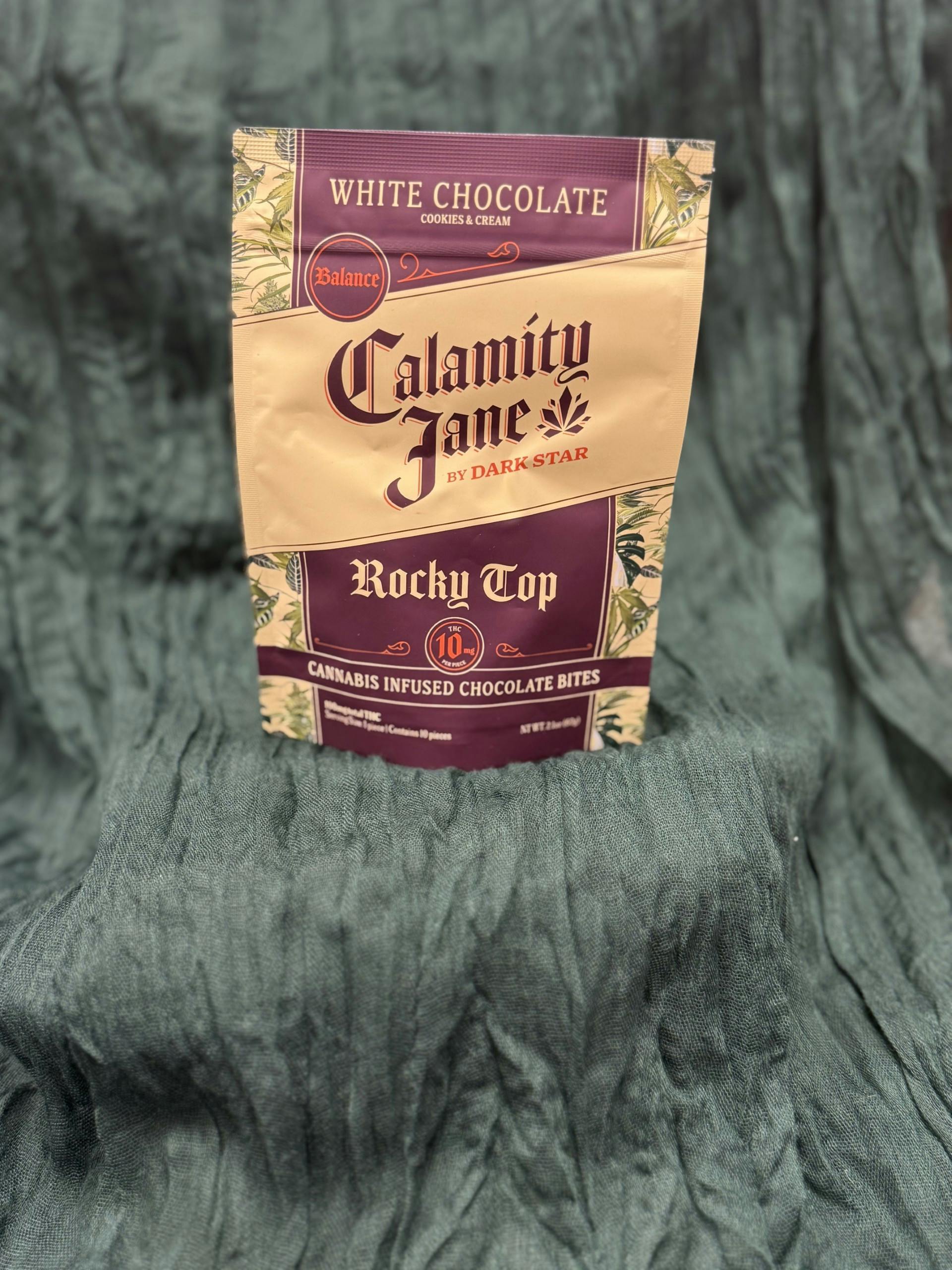 Order Dark Star Rocky Top Cookies & Cream White Chocolate | 100mg