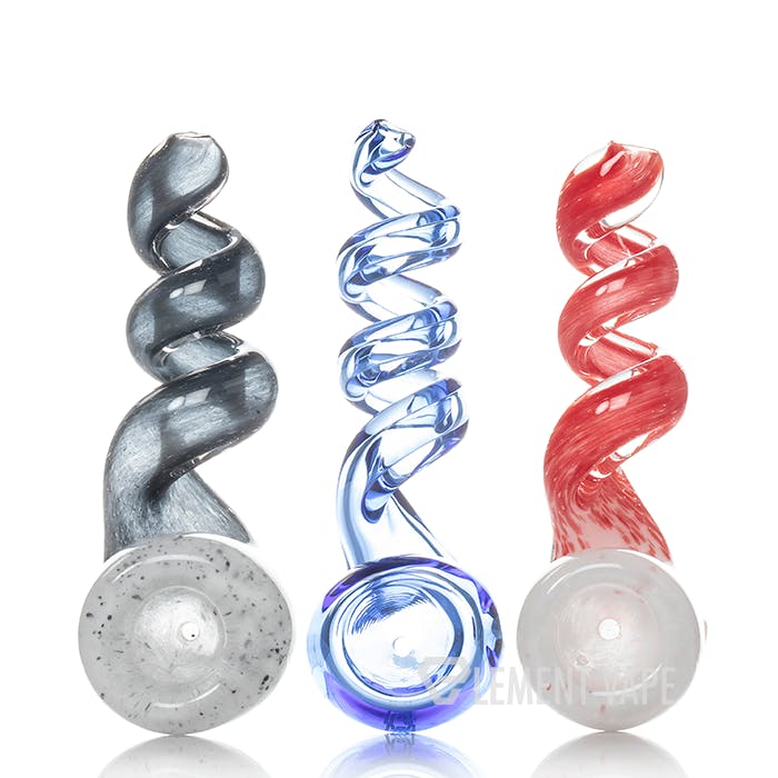 Corkscrew Pipe - Assorted Colors