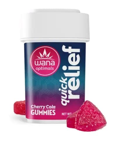 Photo of Quick Relief Cherry Cola (20 pack) | Gummies | Wana | 100mg