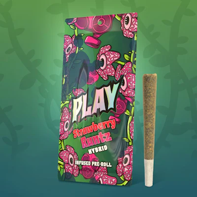PLAY - 1.2g Infused Preroll - Strawberry Runtz