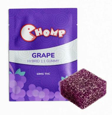 Grape Hybrid 1:1 Gummy - 1pc at Canntina Cannabis - Main St