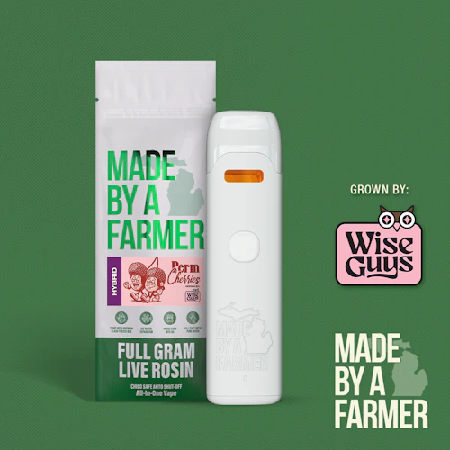 Made by a Farmer - 1g Live Rosin Disposable - Permanent Cherries