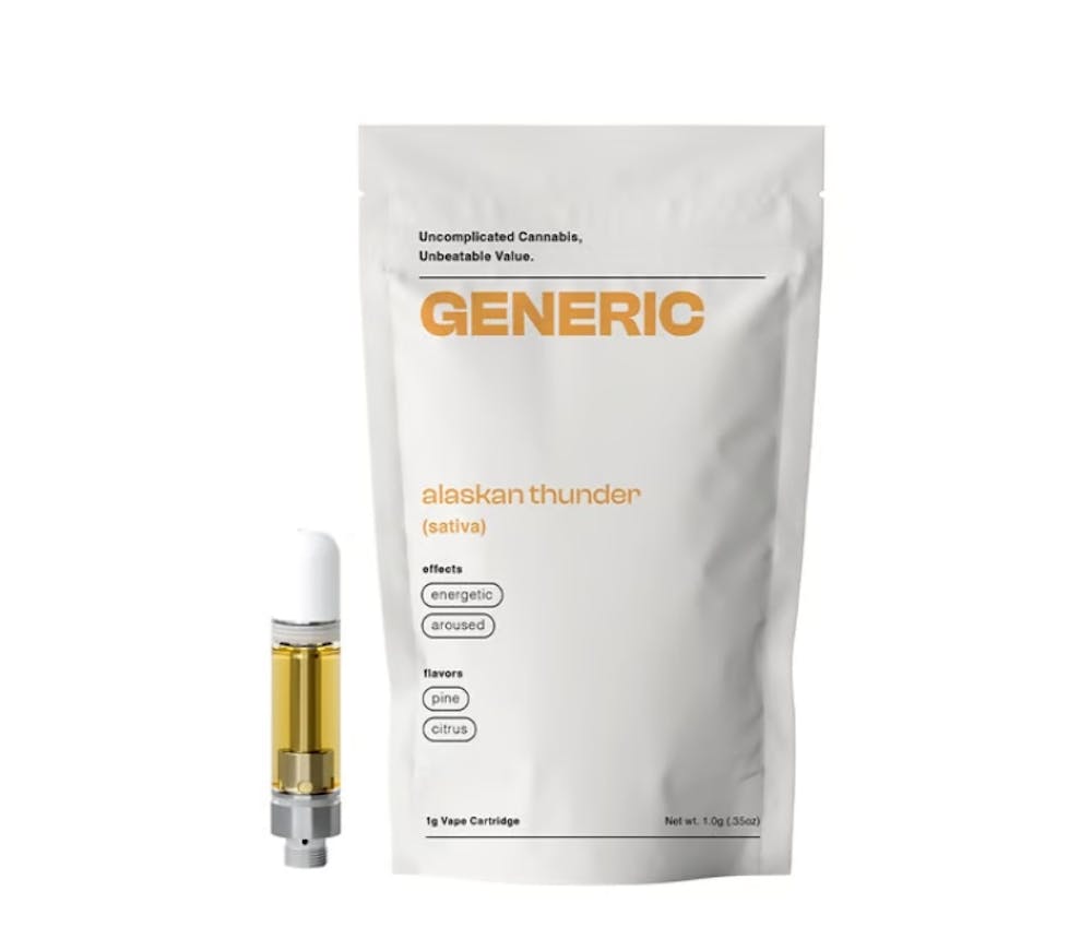 Product CoC Generic Cartridge - Alaskan Thunder 1g