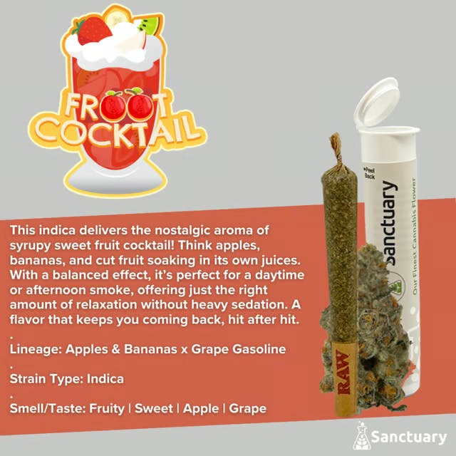 Sanctuary - Pre-Roll - Froot Cocktail