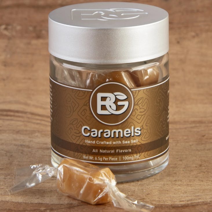 Product BG Bedford Grow Caramels - Sea Salt 100mg (5pk)