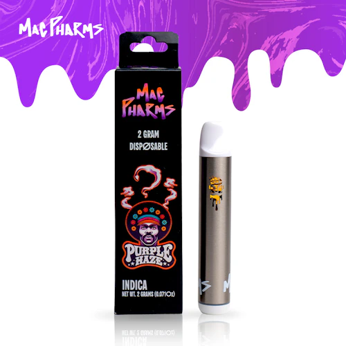 Mac Pharms - 2g Disposable - Purple Haze