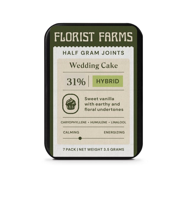 Florist Farms Northern Lights Prerolls 0.5g 7pk Sacred Bloom