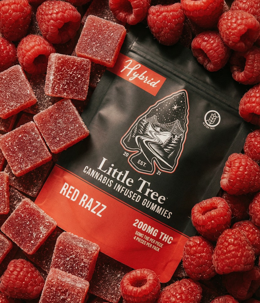 Little Tree | 200mg THC Gummies | Red Razz