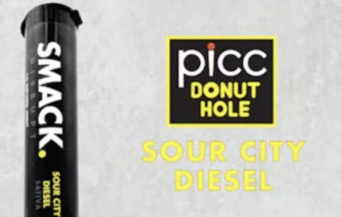 Product Smack. Infused Preroll | Sour City Diesel (S) Picc