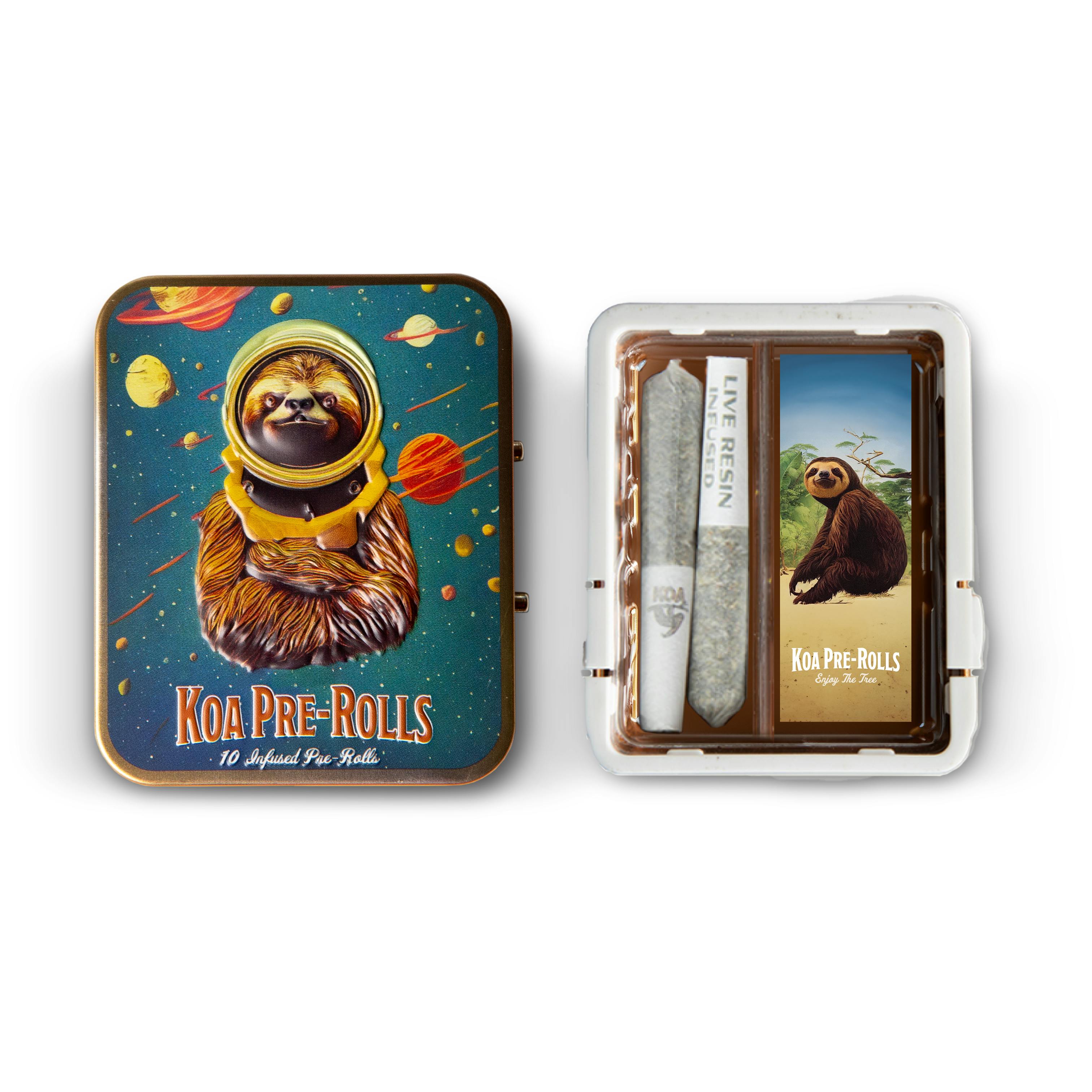 Koa Company - Blue Lobster Infused Prerolls 2pk - .7gKoa Cannabis Co.HybridTHC: 41.86%TERPS: 0.12%4th of July Weekend! Spend $100 Get $15 off+6