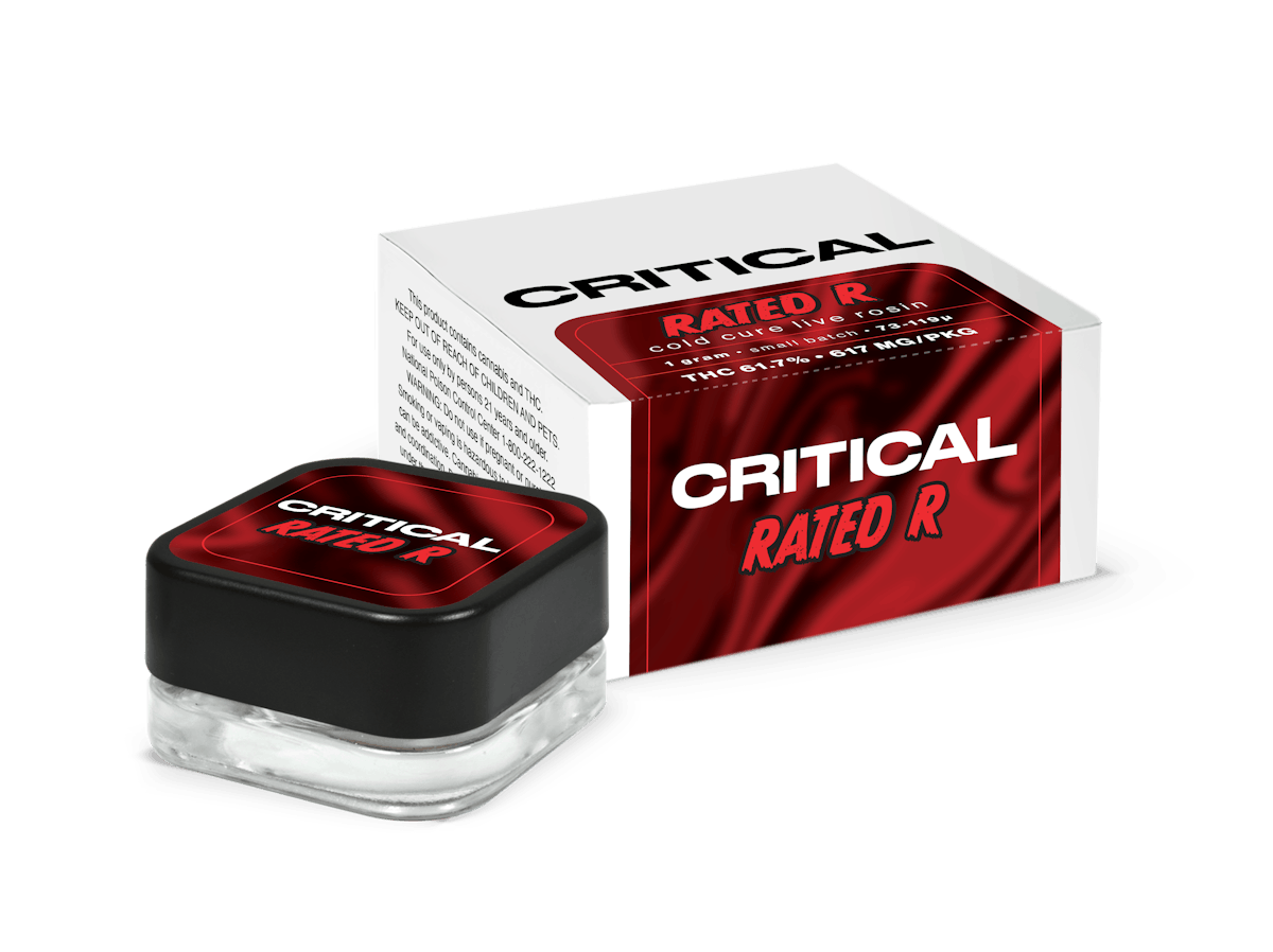 Photo of Critical | Rated R | Concentrate | 1g Rosin
