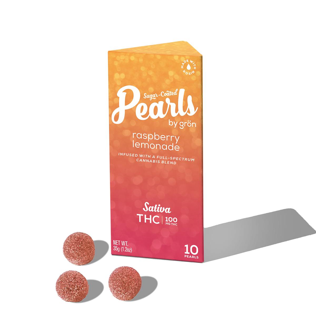 Image of Raspberry Lemonade Pearls | (10mg/10ct)