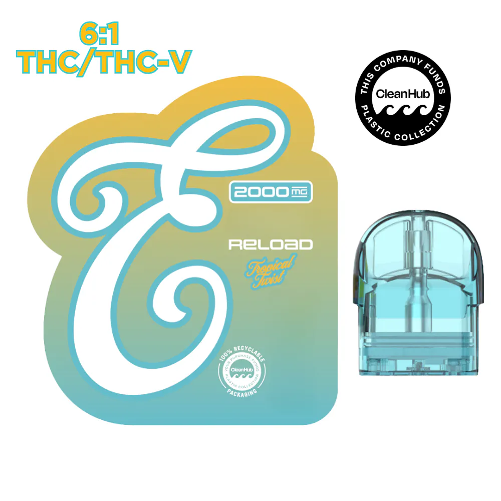 Product RELOAD - 2g FUSION - Tropical Twist (6:1 THC/THC-V)