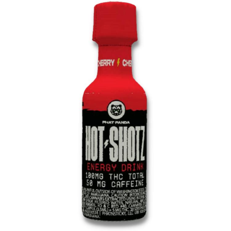 Hot Shotz Hot Shotz: Cherry Energy - Beverage Shot 100mg - Lidz