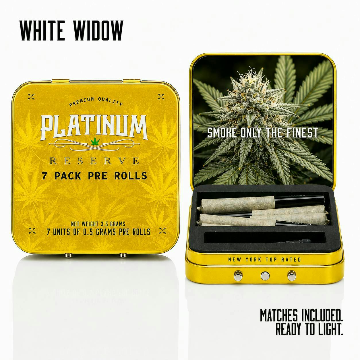 Platinum Reserve | White Widow | Pre-Roll | 7pk