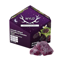 Product WYLD - Boysenberry 1:1:1 THC:CBD:CBN Gummies (100mg 10pk)
