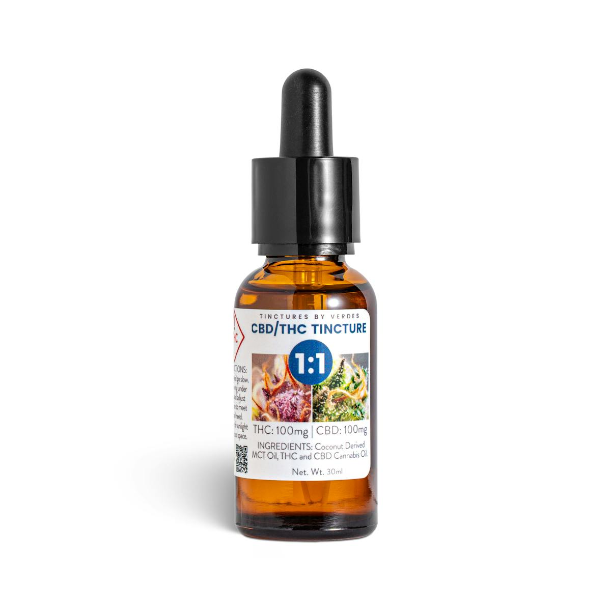 Photo of 1:1 CBD Tincture – 100mg