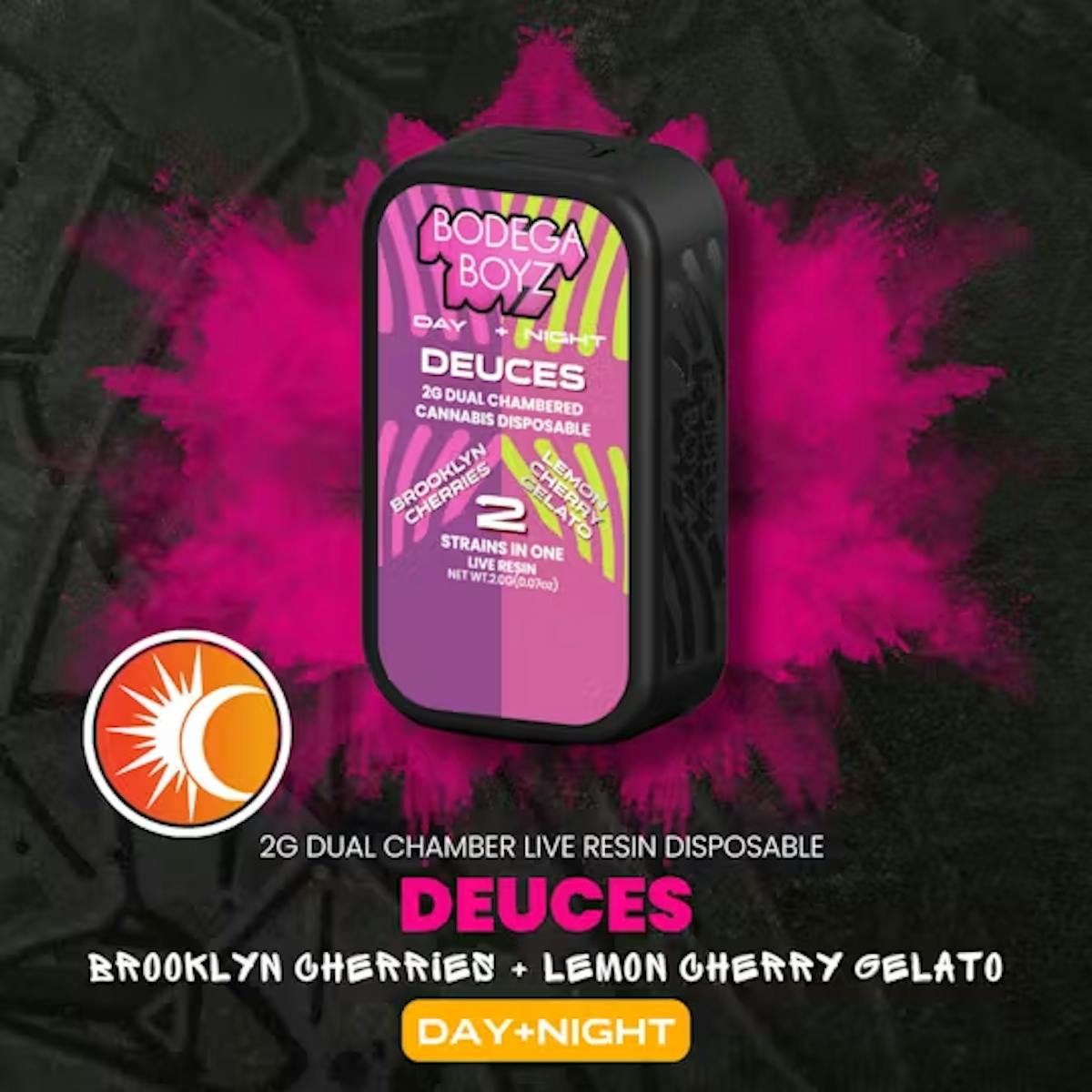 Image of Brooklyn Cherries x Lemon Cherry Gelato Live Resin Vape
