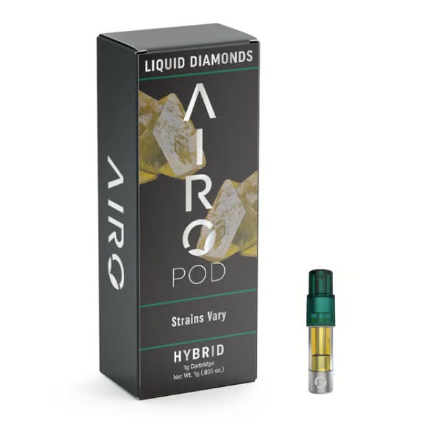 Product DF Airo Liquid Diamonds Cartridge - Cherry Cookies 1g (Hybrid)