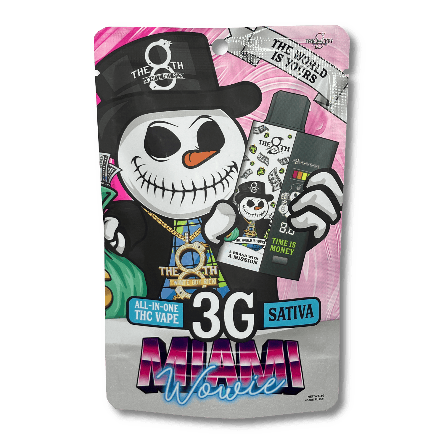 Product: White Boy Rick | Live Resin Disposable - 3g - Miami Wowie