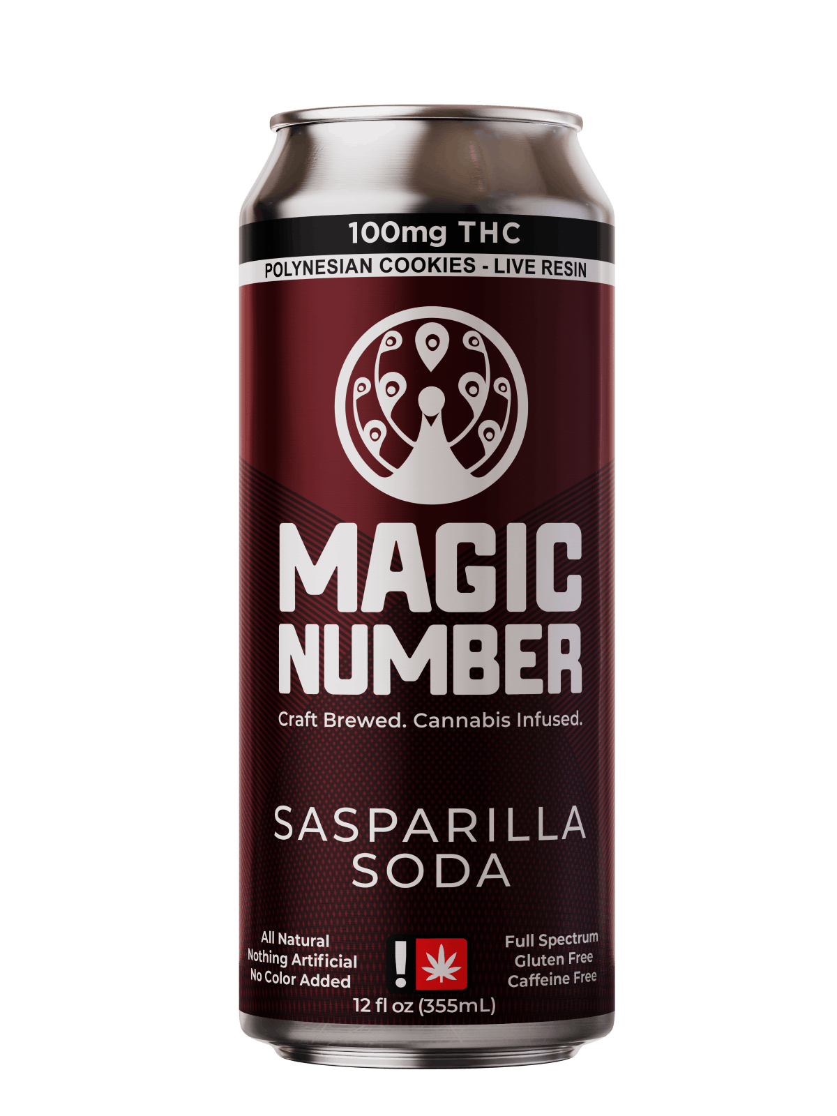 Magic Number | Infused Sasparilla Soda | 100mg