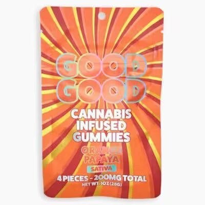 Good Good - 200mg Gummies - Orange Papaya
